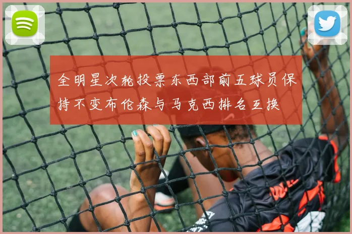 全明星次轮投票东西部前五球员保持不变布伦森与马克西排名互换